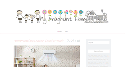 Desktop Screenshot of myfragranthome.com